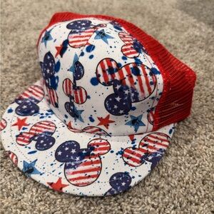 Disney Red and Blue Mickey Mouse Cap size Child George Hats